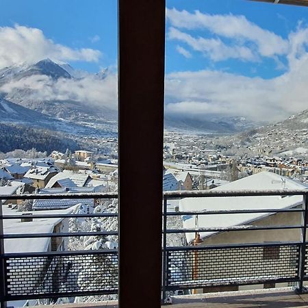 Apt With Panoramic View Near Vauban City Briançon Kültér fotó